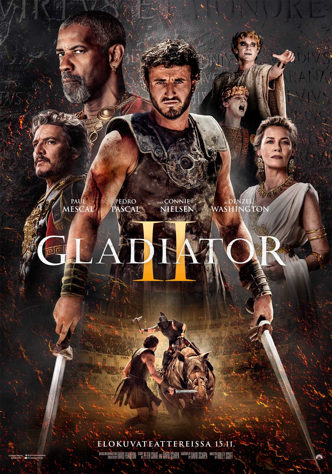 Gladiator II (2024) [Hindi-English] [Hall-Rip]