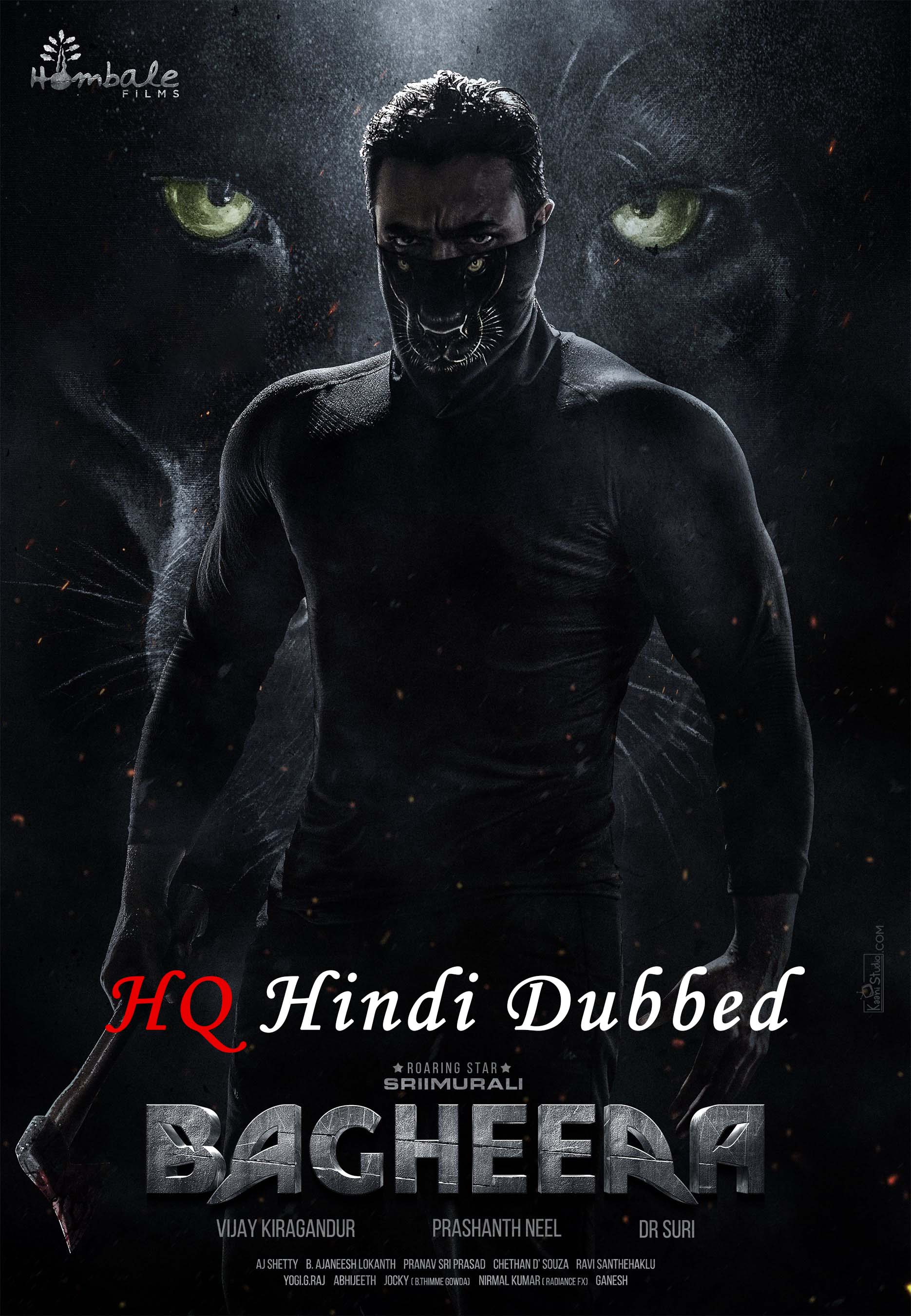 Bagheera 2024 – Hindi Dubbed HQ Movie Download 720p Cam Rip 1Click Download